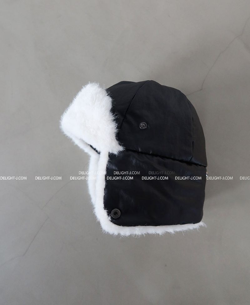 Roll-up Fake Fur Earned Truffle Hat