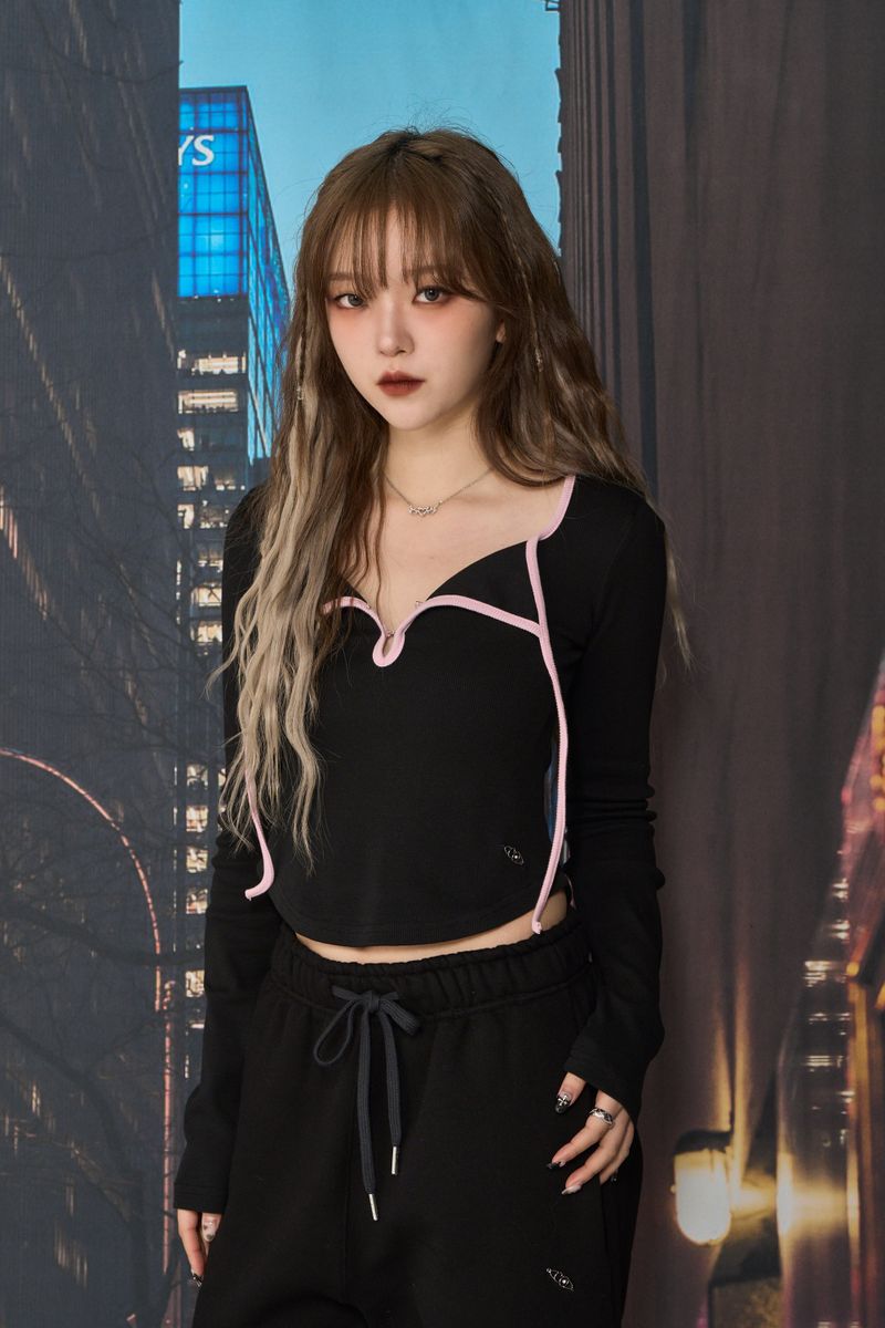 STRING HOOK TOP (BLACK)