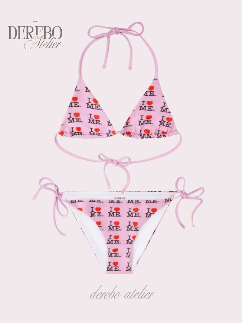 I love pink bikini