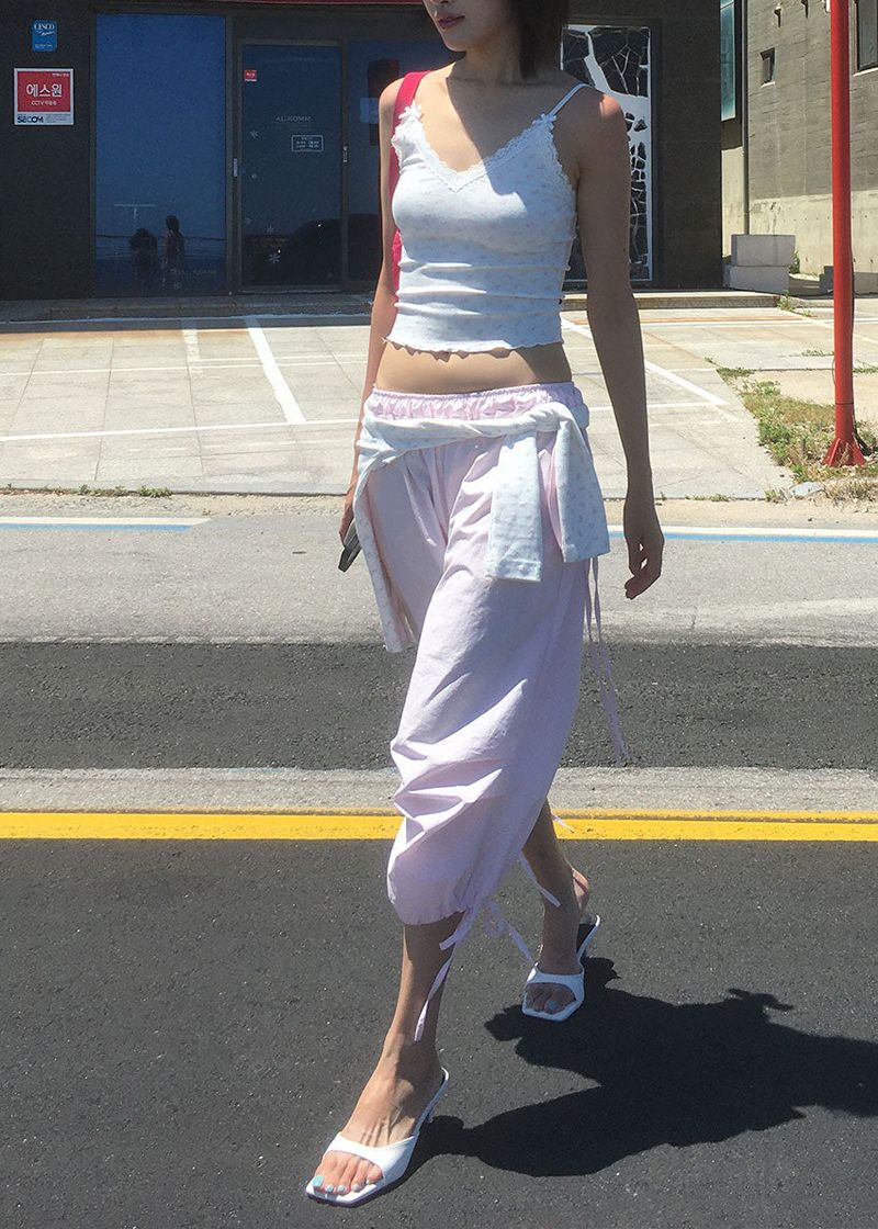 CARGO STRING BERMUDA PANTS (6color)