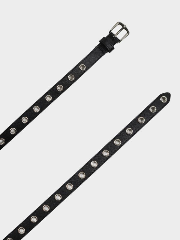 (UNISEX) Longlong Eyelet Belt