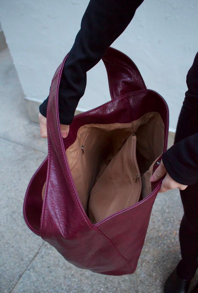 ショルダーバッグ(burgundy)