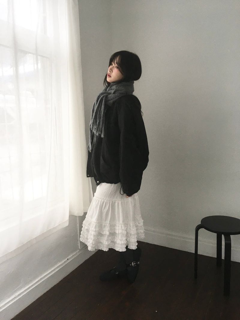 Flare Frill Skirt