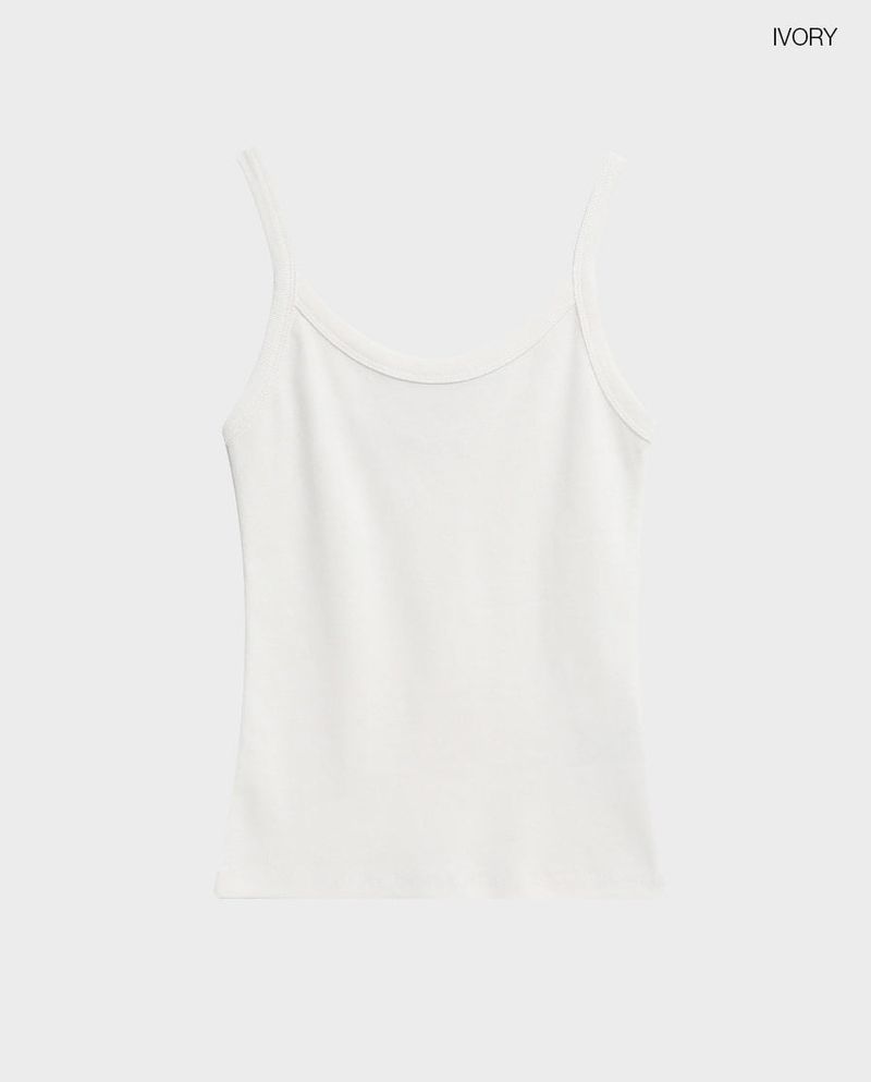 BLACKUP（ブラックアップ）の「[B-BASIC] Standard Wide Unneck Sleeveless Shirt（Tops）」