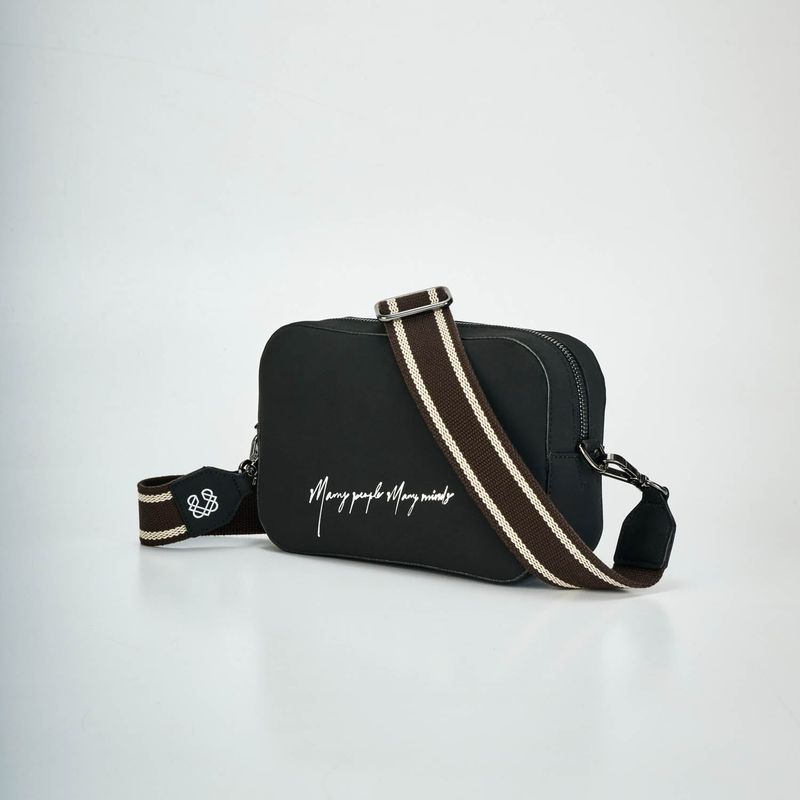 Corn Leather Graphic Camera Bag