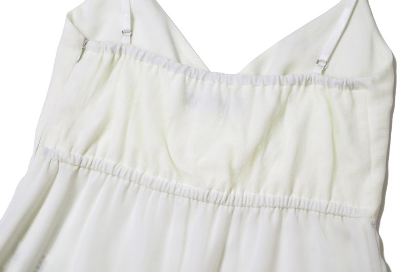 Lisha wrap sleeveless (white)