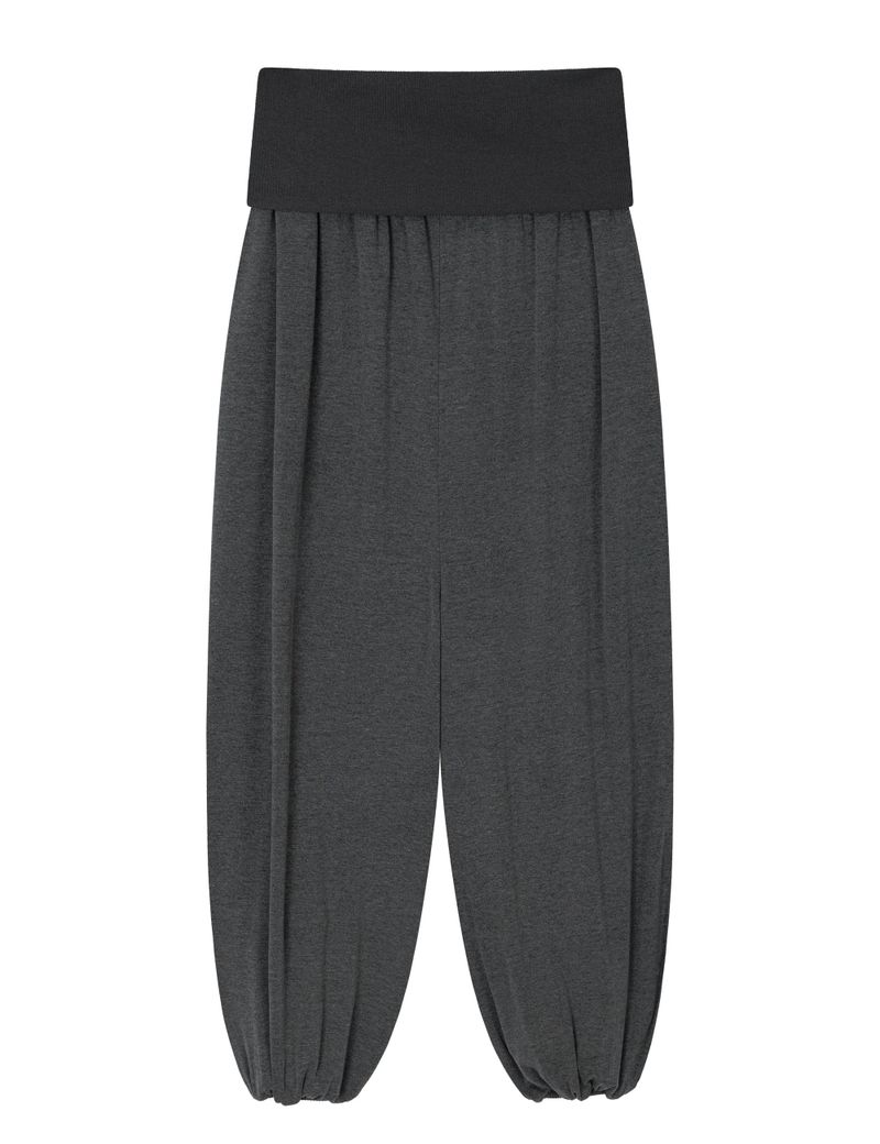 BANDING BALLOON PANTS(CHARCOAL)