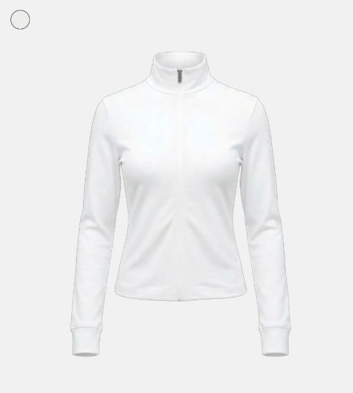 Beni Zip-up Long Sleeve Top