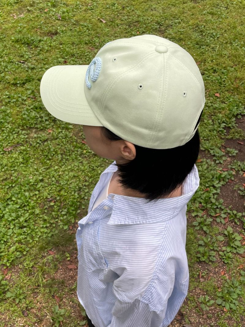 CUSTOM INITIAL CROCHET CAP
