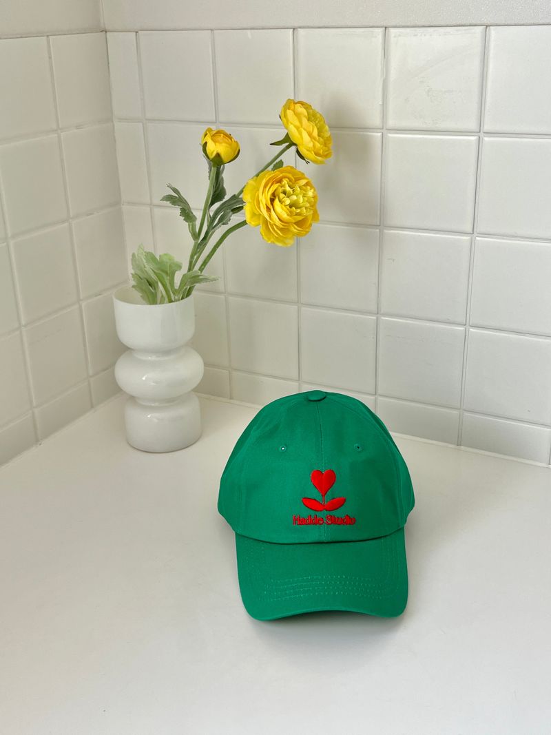 HADDE LOGO BALL CAP GREEN