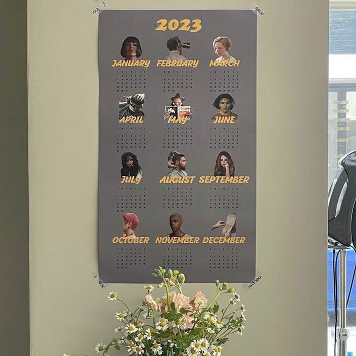 Color Poster Calendar