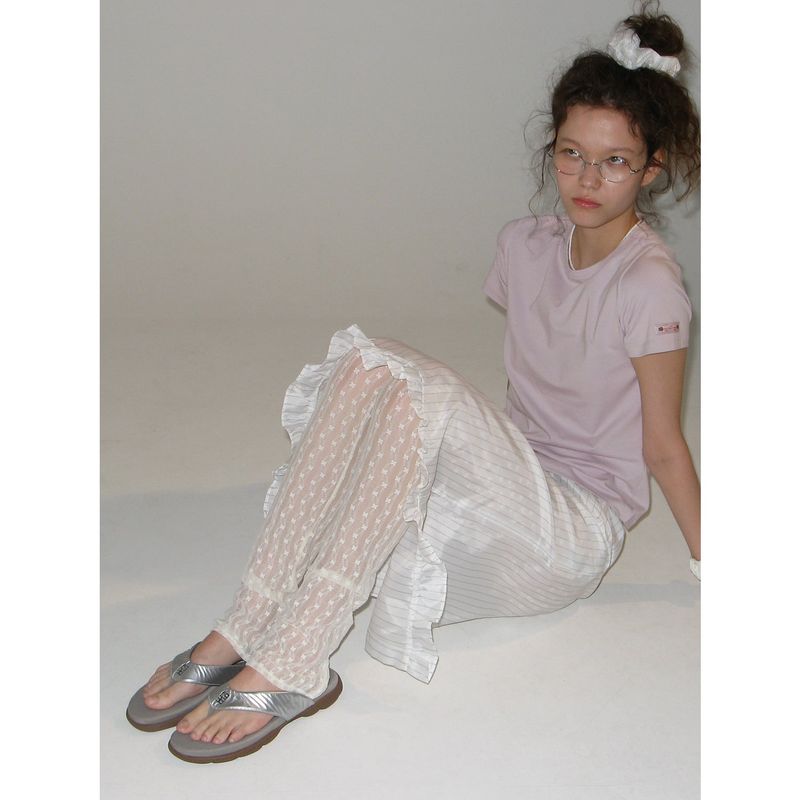 Summer 0024. Rubber Sole Flip-flop - 4colors