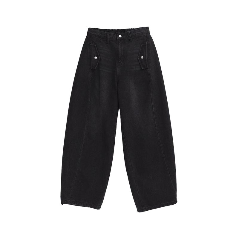 [MADE] Flat Two Way Balloon Denim Pants