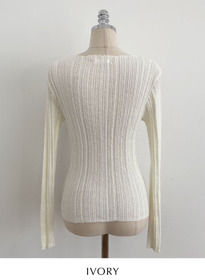 Newton Boatneck Ribbed Knit