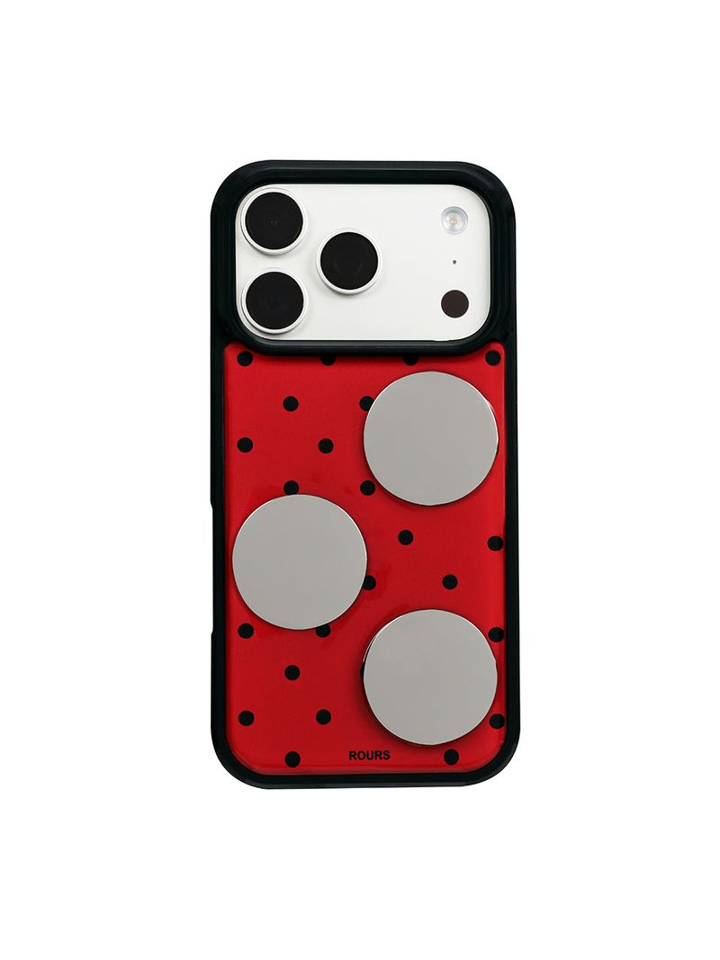 ROURS(ラウォルズ)の「big stud case (babe red)(Smartphone Accessories)」