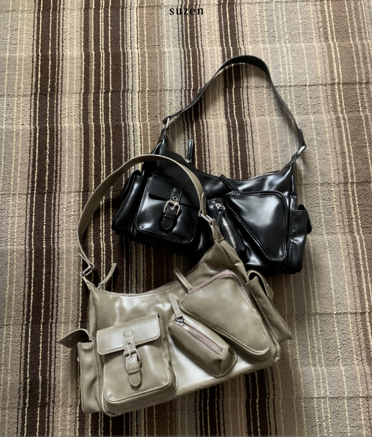 suzen(スゼン)の「Linea Pocket Shoulder Bag (2color)(Bags)」