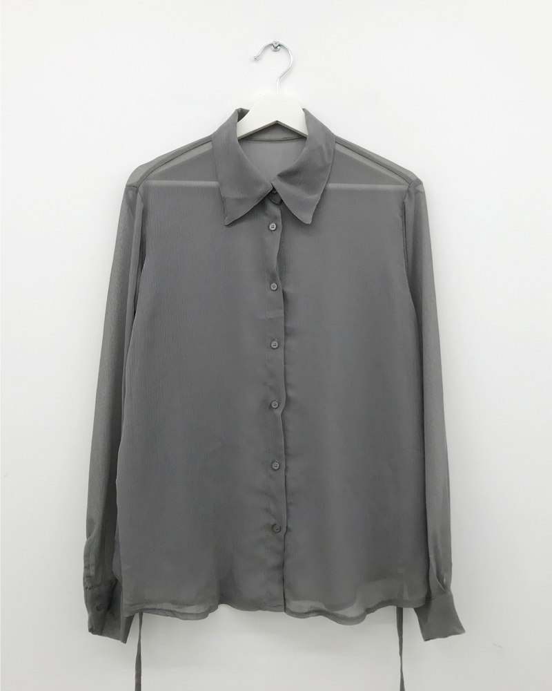 Sage Strap Shirt (4color)