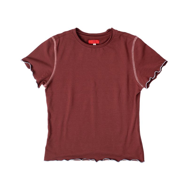 BUOY（ブオイ）の「フローラミニTシャツ（トップス）」