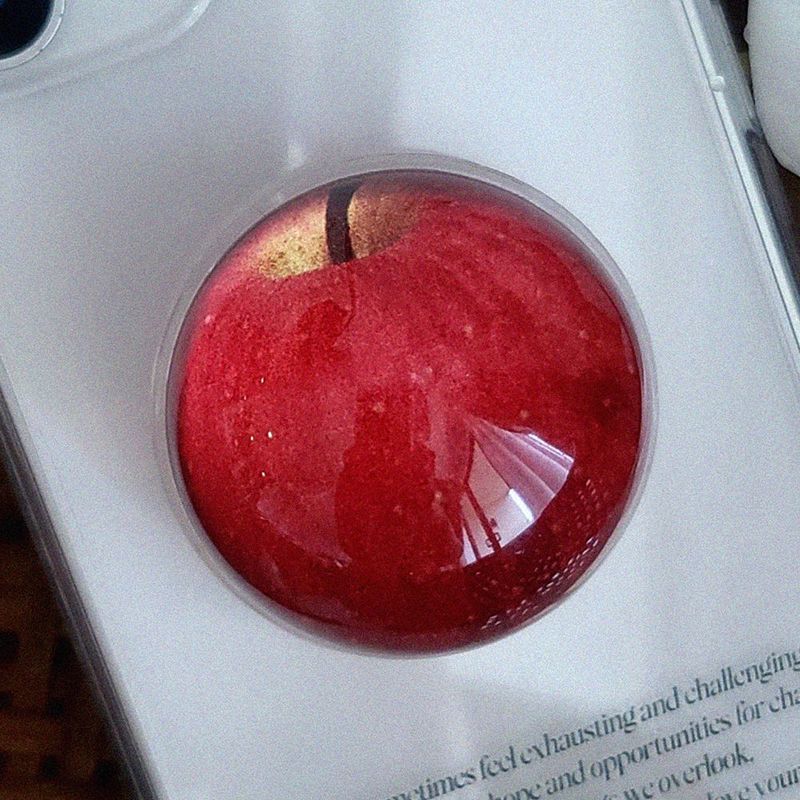 fogmoss(フォグモス)の「Red apple griptok(Smartphone Accessories)」