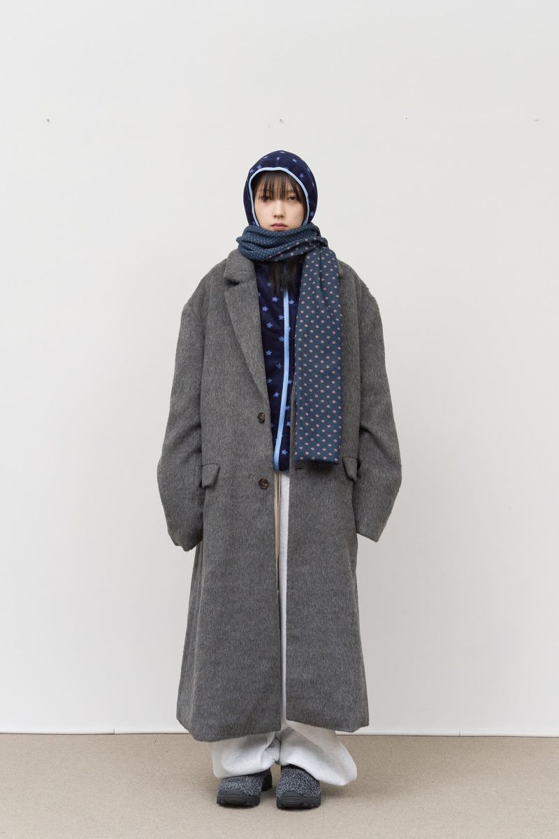 Kinder Hairy Long Coat