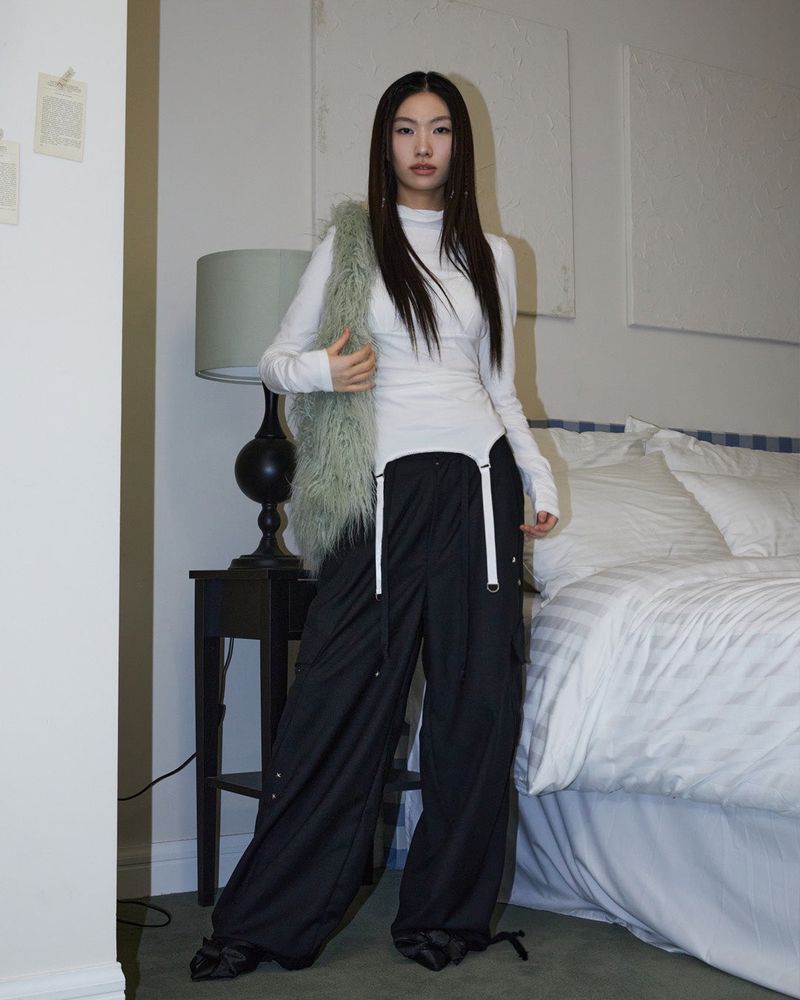 Fazed(フェイズド)の「Garter high neck top / white(Tops)」