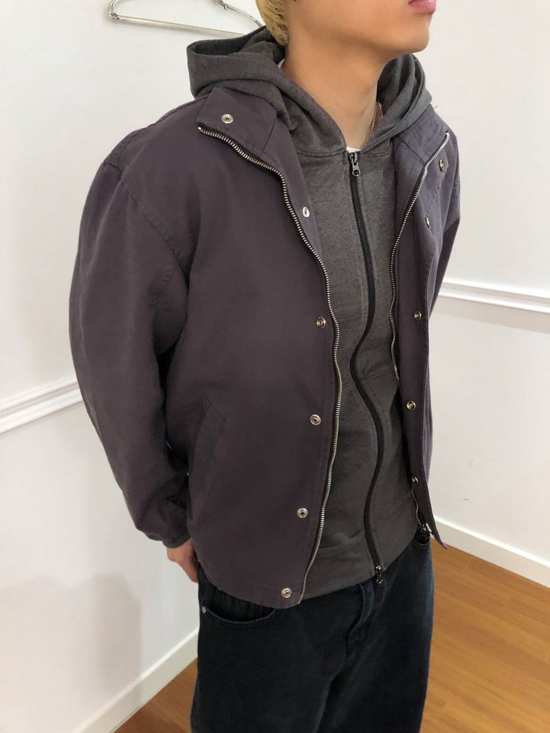 WASHED SHORT FIELD JACKET