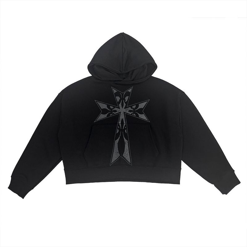 Holinness Crop Setup Hoodie