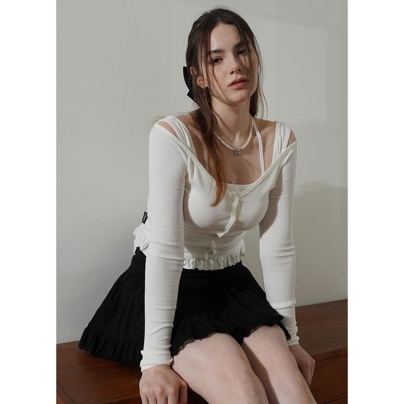 BALLERINA CARDIGAN-IVORY