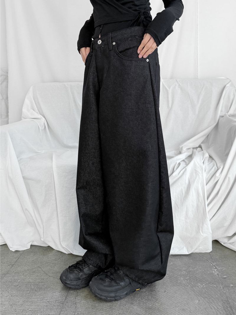  BALLON BLACK DENIM PANTS