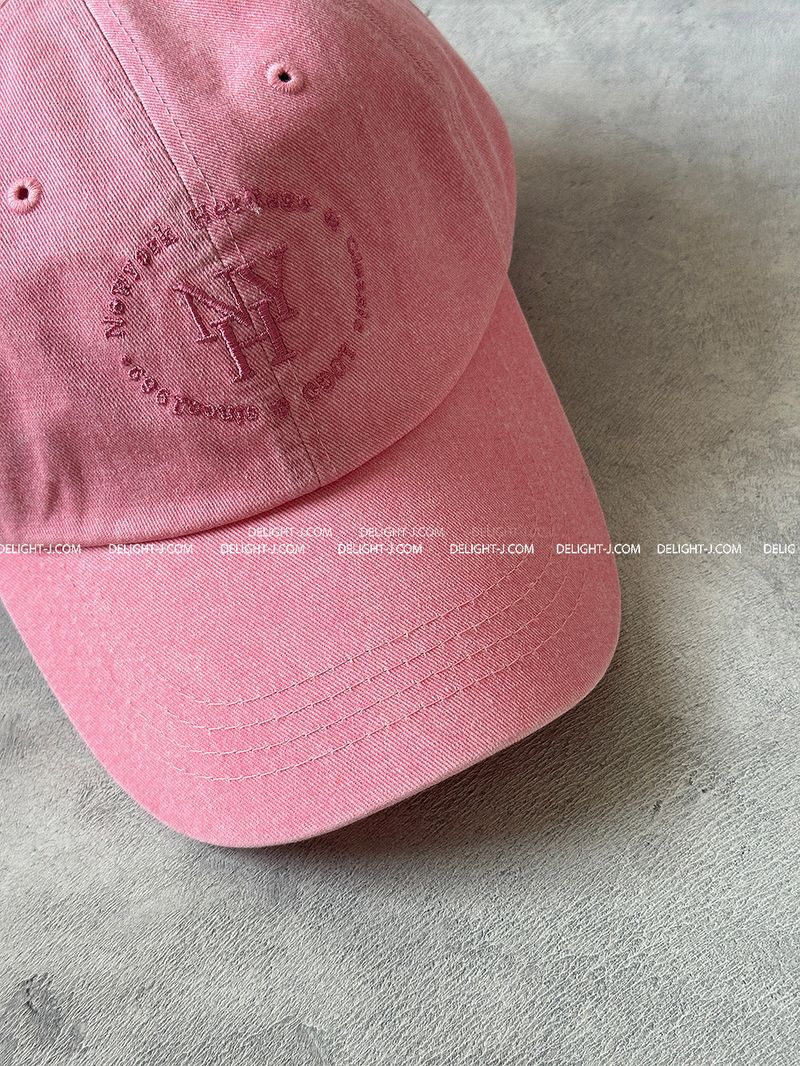 Pigment washing ball cap