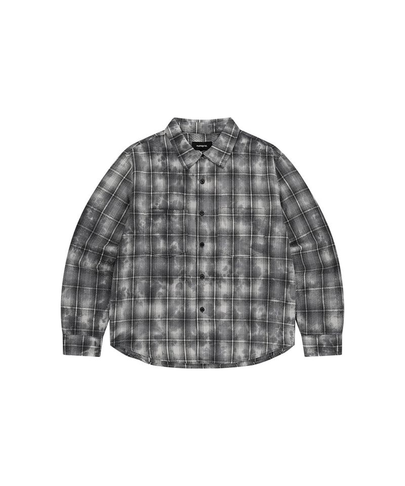 mahagrid(マハグリッド)の「OVERDYED CHECK SHIRT(Tops)」