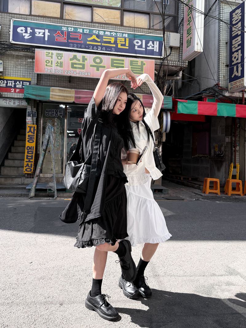  UNBAL FRILLED SKIRT
