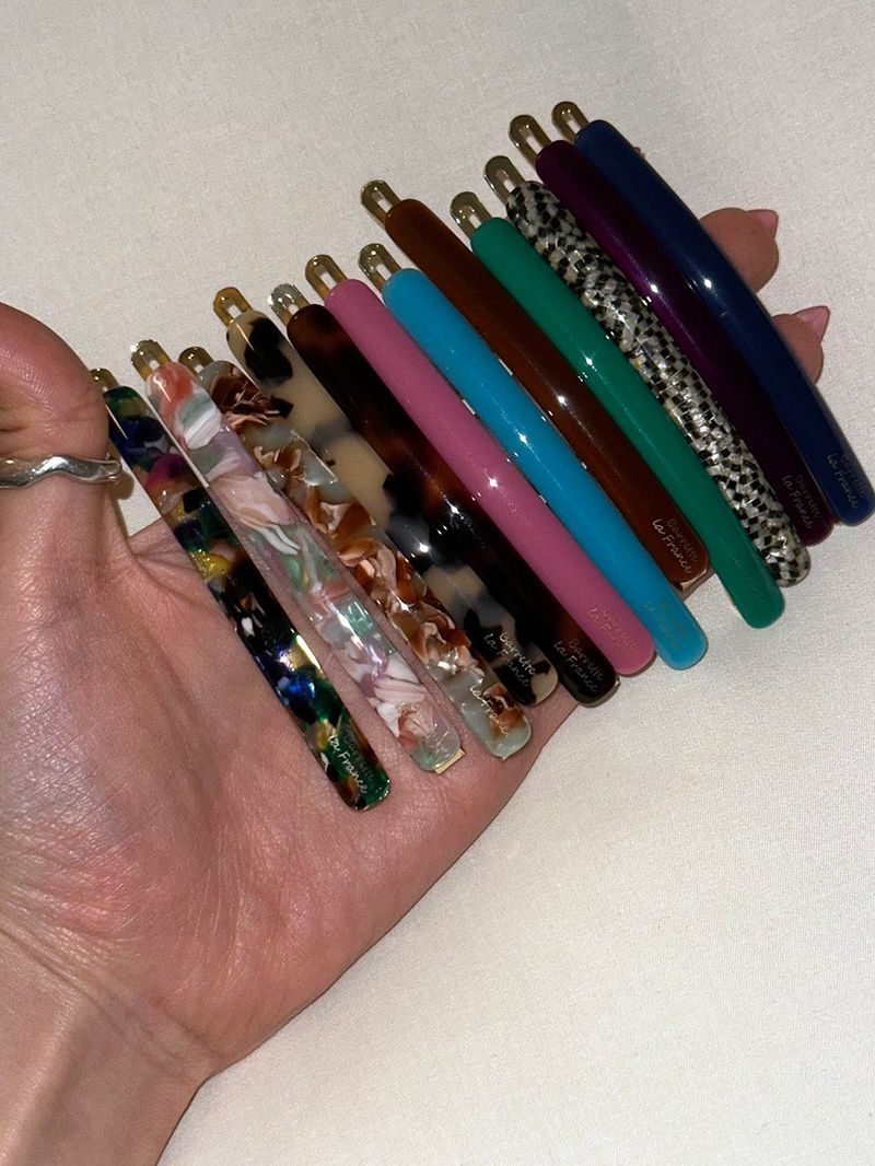 Curve bar hair pin (12color)