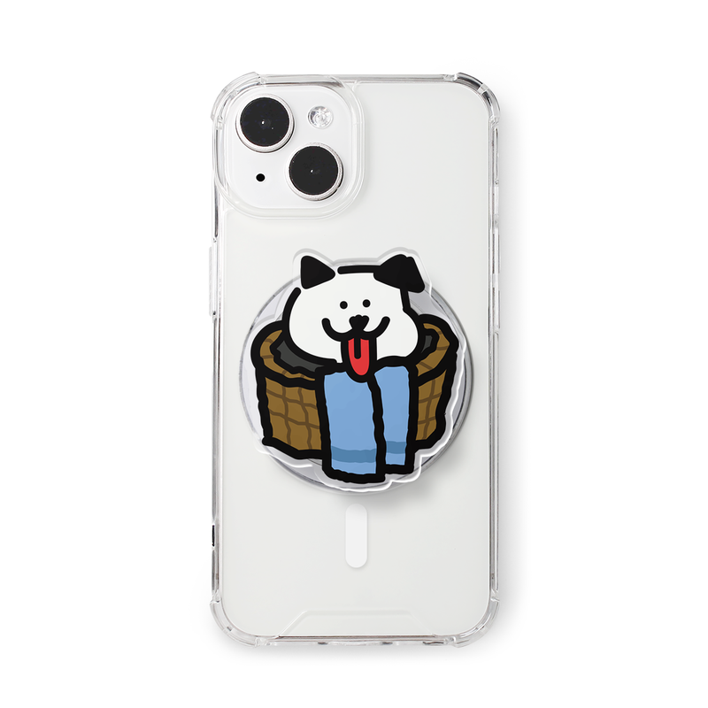 murmursroom(マーマーズルーム)の「サウナ マーマー パピー マグセーフ スマート トック(スマホグッズ/小物)」