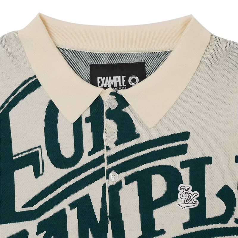 EXAMPLE MADE IN PEACE POLO KNIT SHIRTS