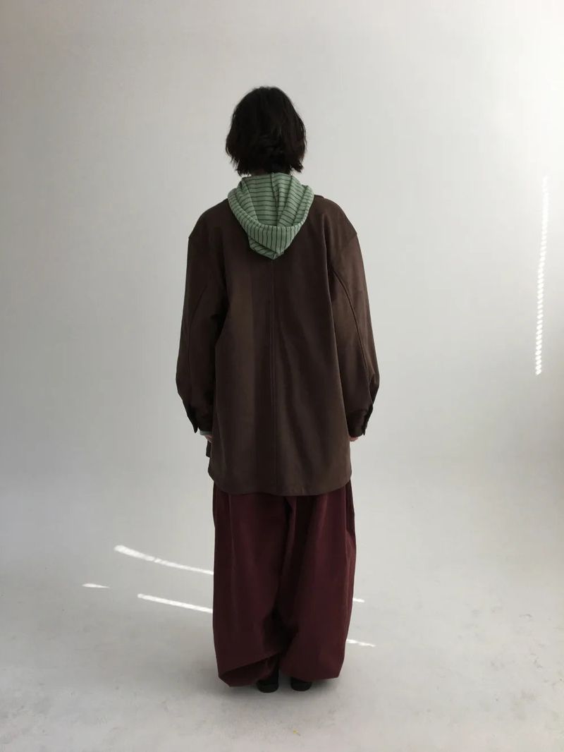 Saco Suede Half Coat (2color)