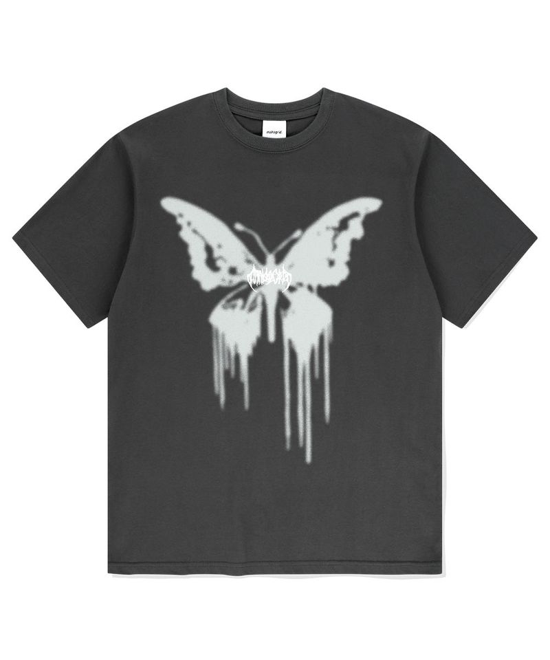 mahagrid（マハグリッド）の「BUTTERFLY GOTH TEE（Tops）」