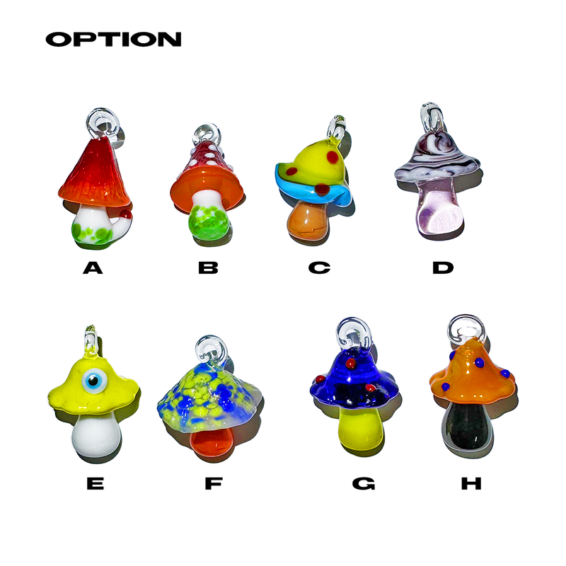 Trippy mushroom keychain.04 (8type)