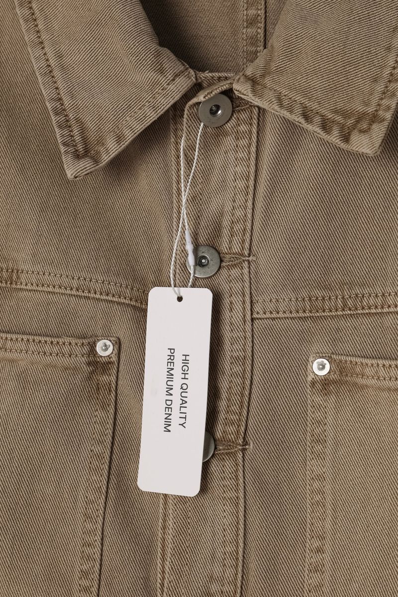 Dyeing Crop Trucker Jacket (No.851)