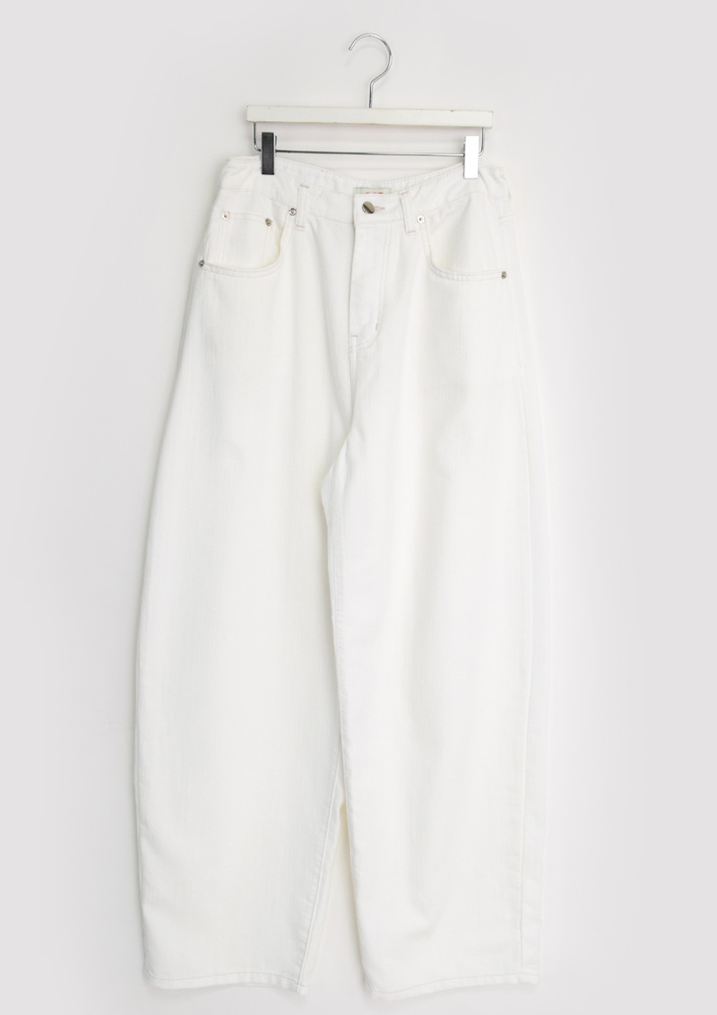 white natural pants