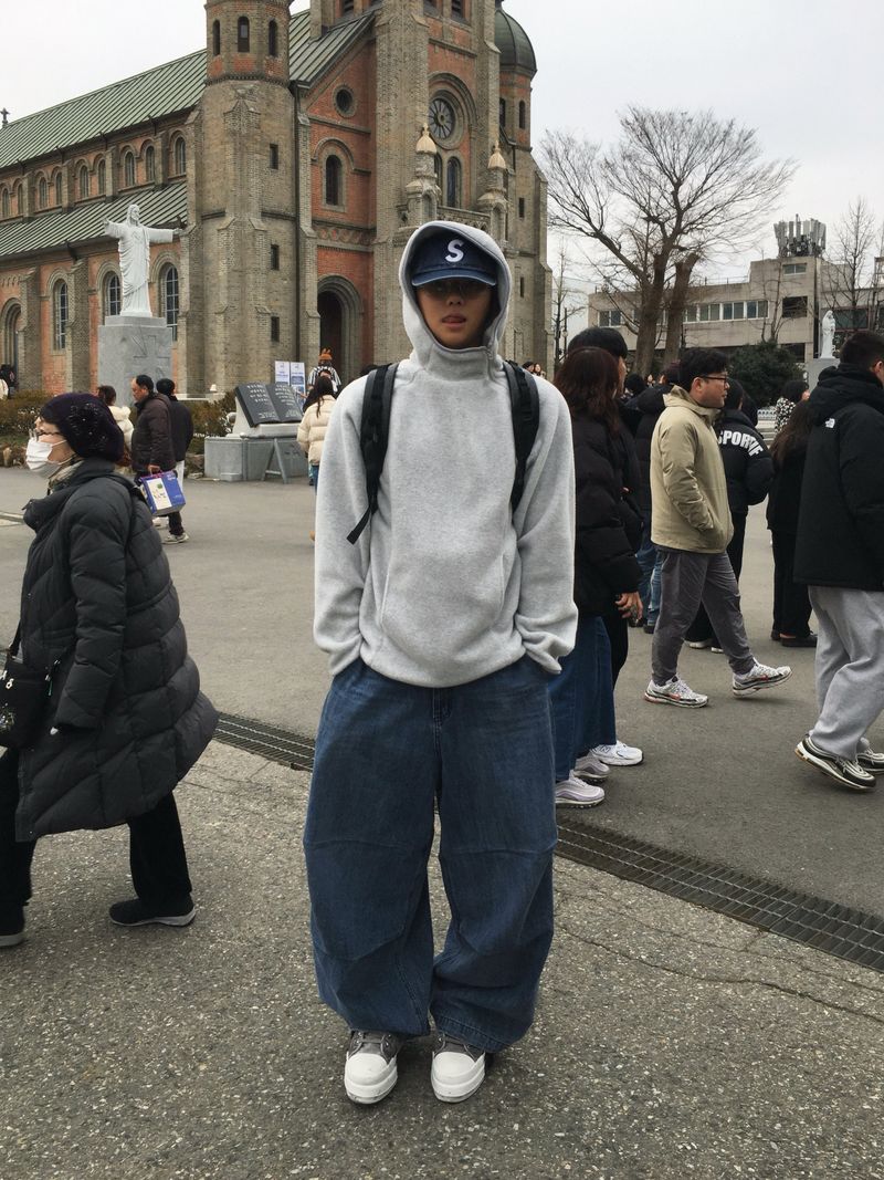 Cage Fleece Zipper Anorak 3C