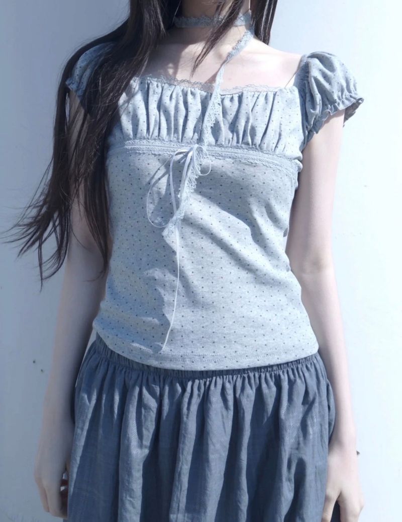hazel scarf tee