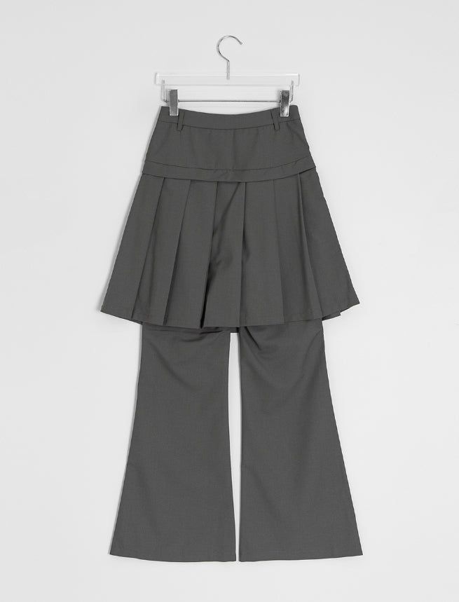 Hika Layered Skirt Pants
