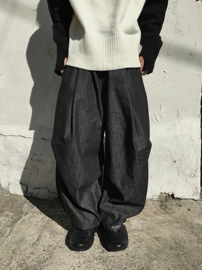 Filua Pintuck Wide Balloon Pants 2C