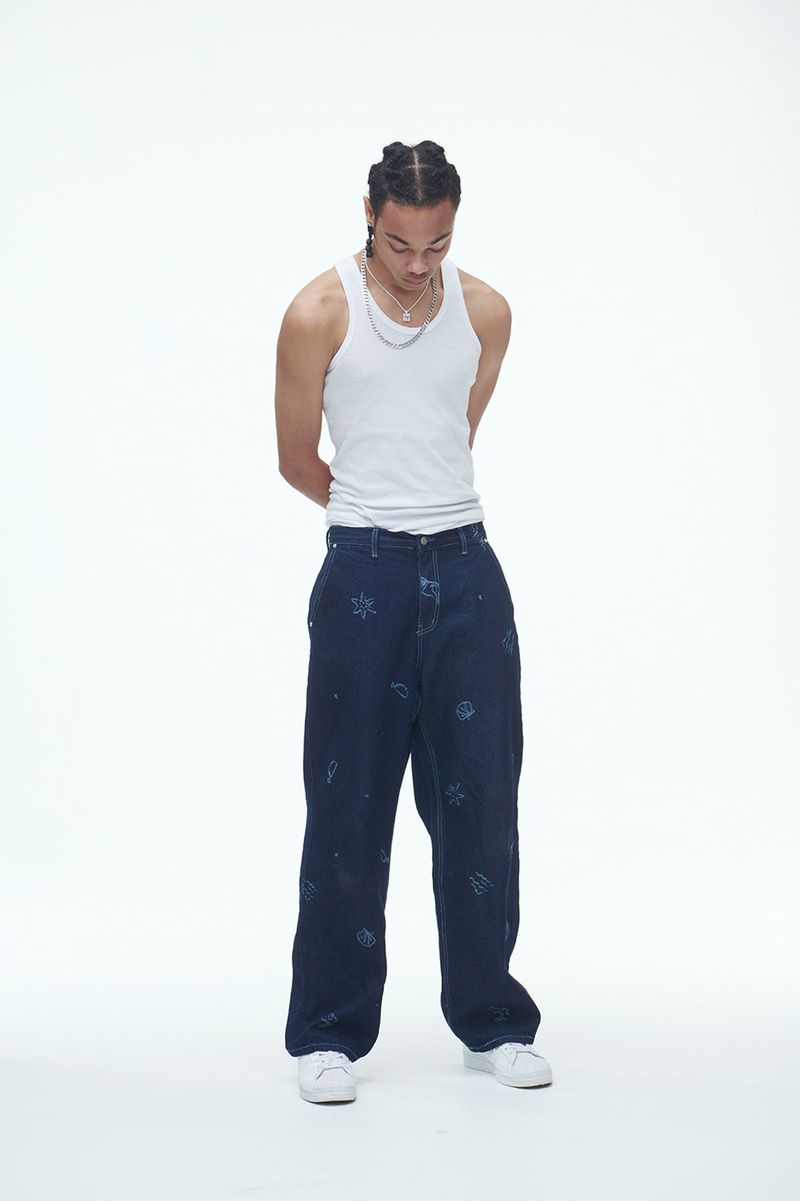 Jeju Beach Denim Pants