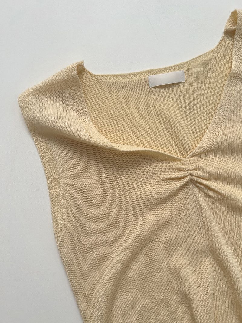 Volte V-Neck Knit Vest
