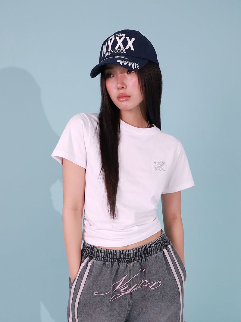 NYX SLOGAN BALL CAP (NAVY)
