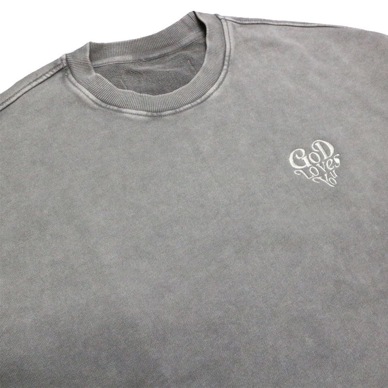 God Loves You Vintage Sweat