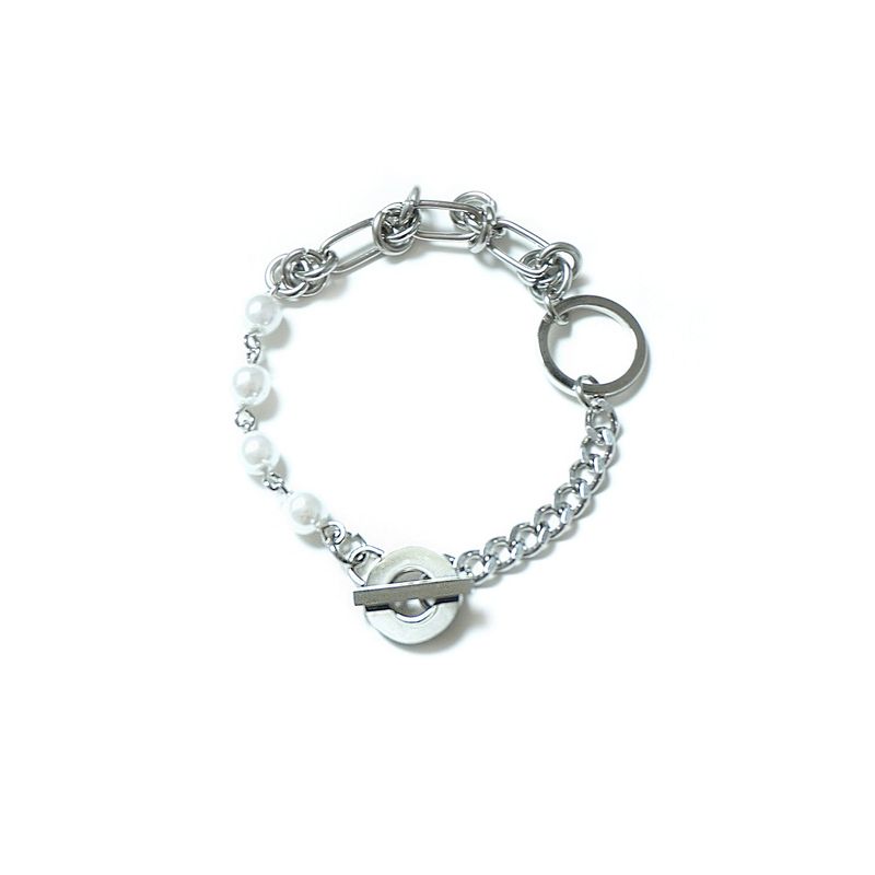 HAWHA(ハワ)の「MIX CHAIN CAP BRACELET(Accessories)」