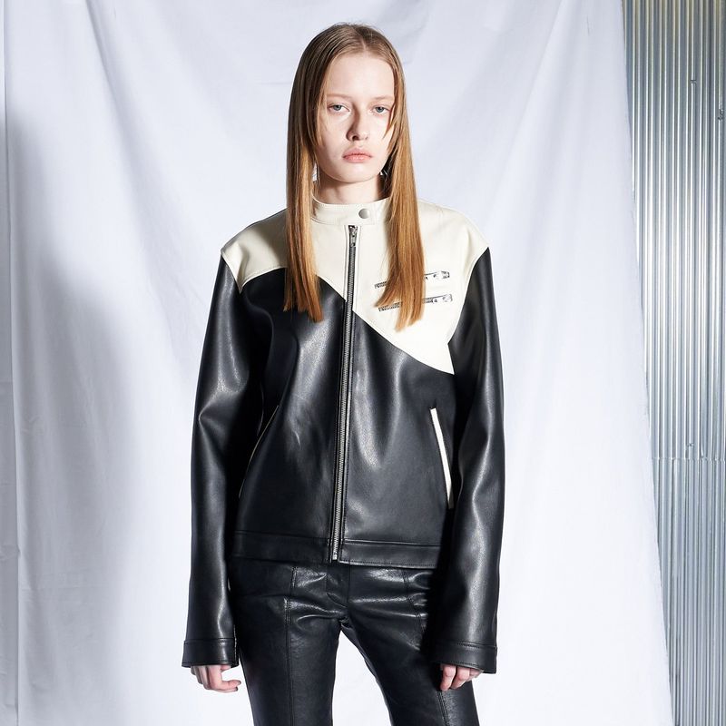 SPERONE(スペロネ)の「Wave Zipper Biker Jacket Women(Jackets/Outerwear)」